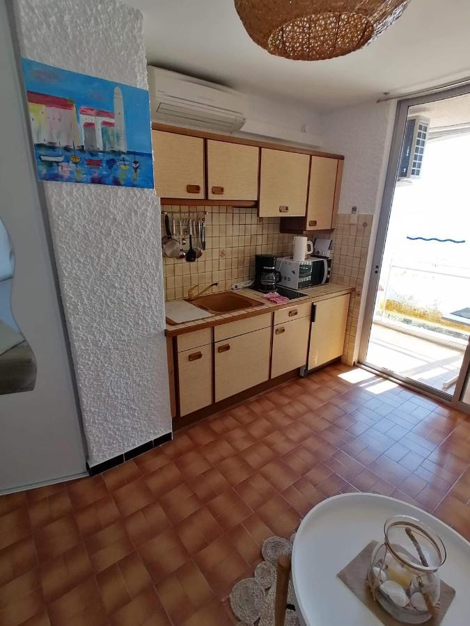 Studio Vue Sur La Mer Au 6Eme Et Dernier Etage Canet-en-Roussillon Eksteriør bilde