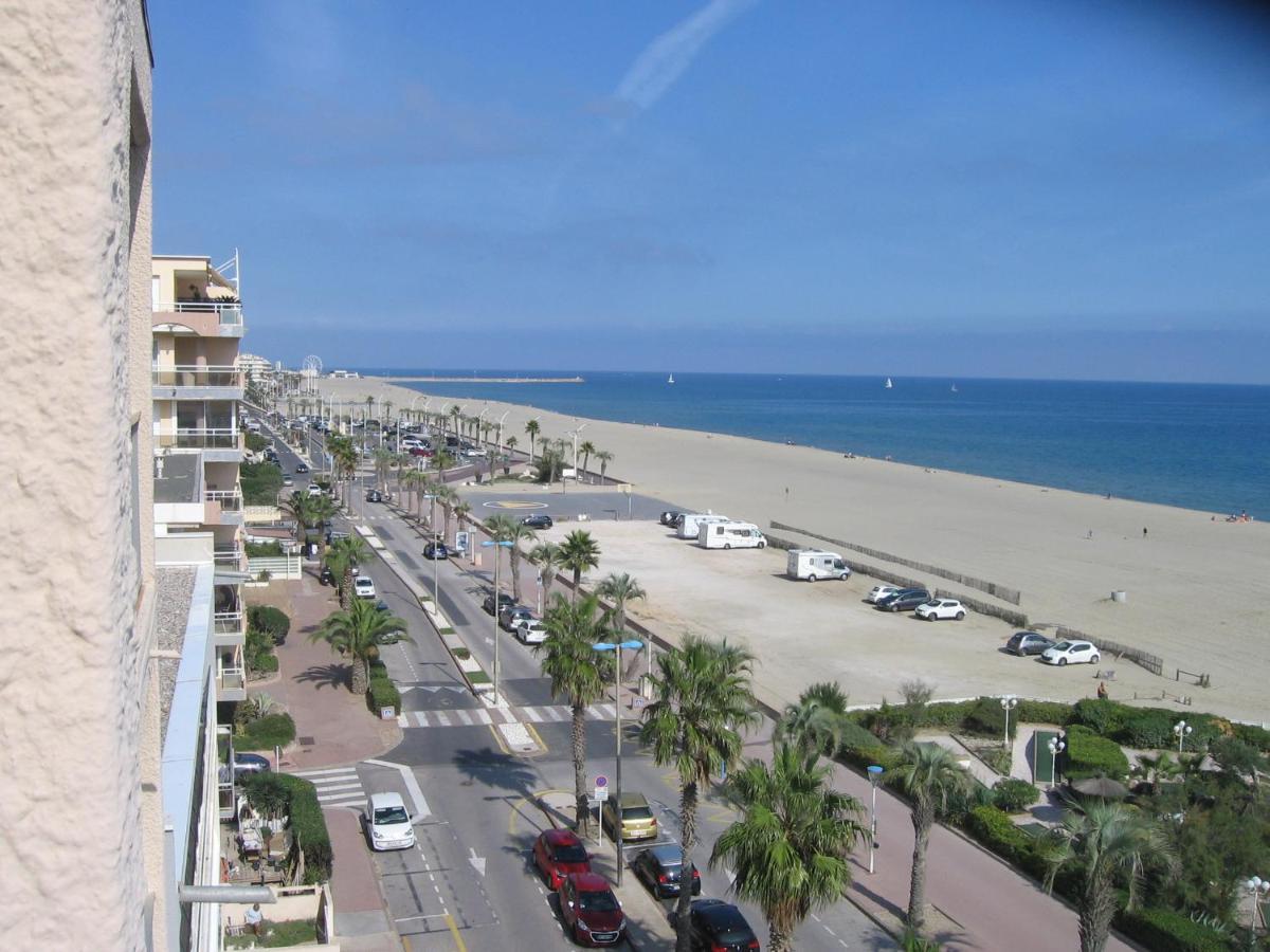 Studio Vue Sur La Mer Au 6Eme Et Dernier Etage Canet-en-Roussillon Eksteriør bilde