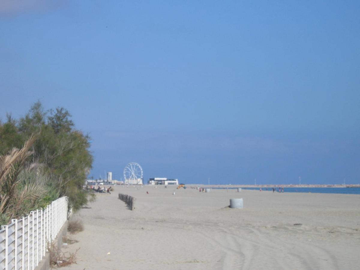 Studio Vue Sur La Mer Au 6Eme Et Dernier Etage Canet-en-Roussillon Eksteriør bilde