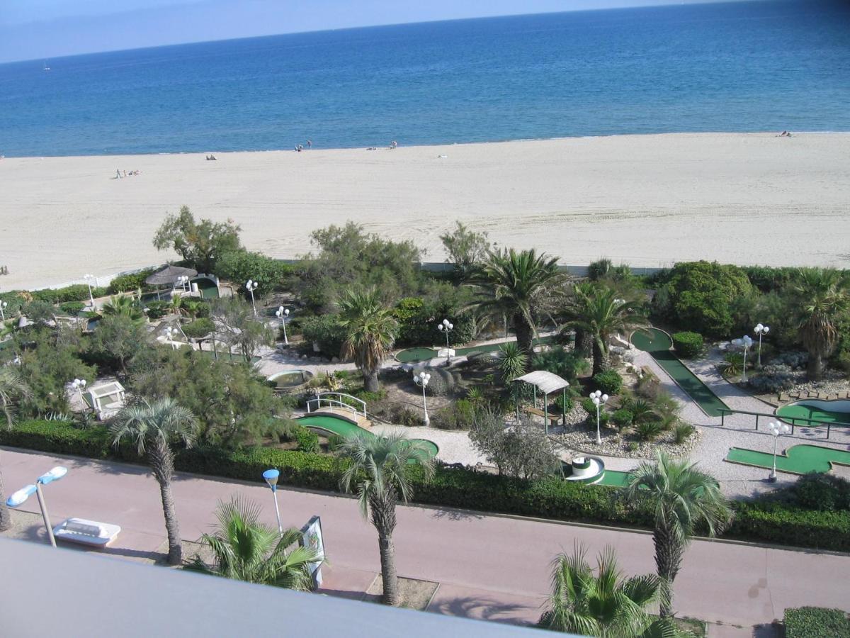 Studio Vue Sur La Mer Au 6Eme Et Dernier Etage Canet-en-Roussillon Eksteriør bilde