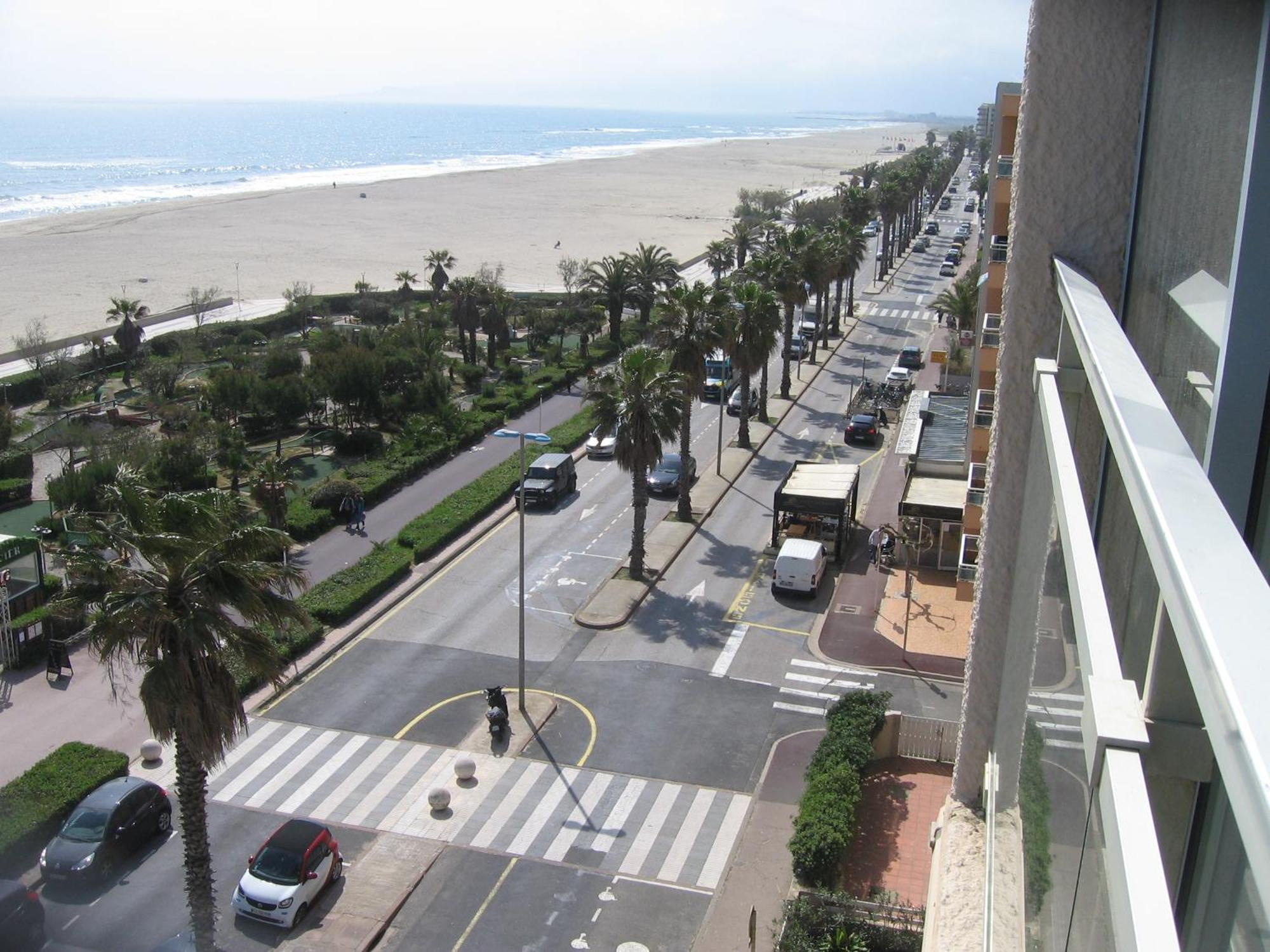 Studio Vue Sur La Mer Au 6Eme Et Dernier Etage Canet-en-Roussillon Eksteriør bilde