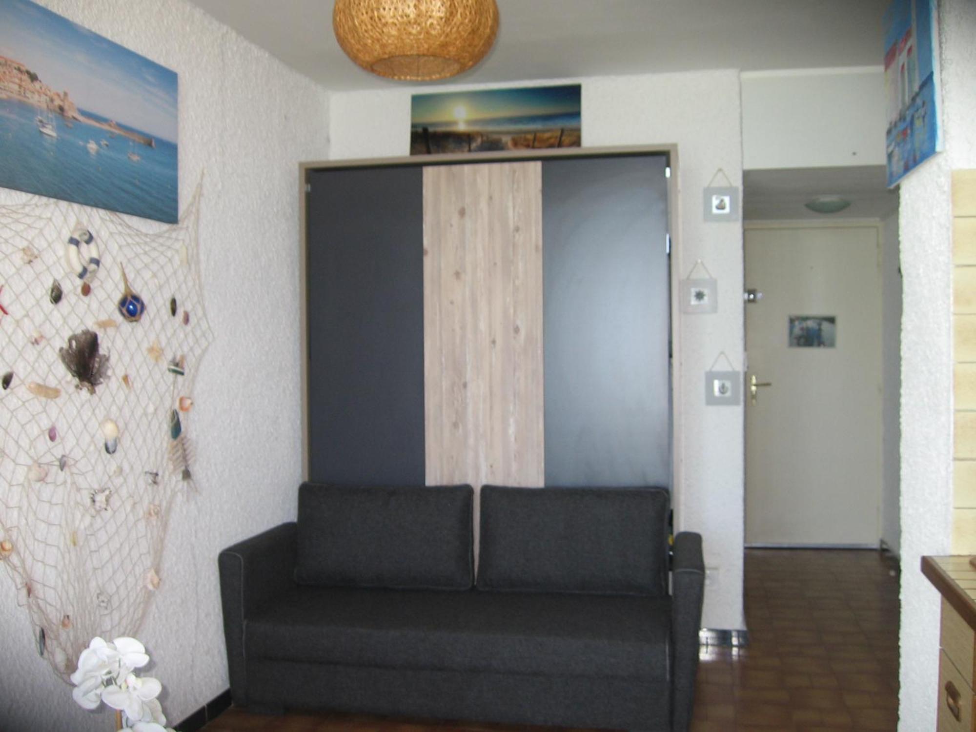 Studio Vue Sur La Mer Au 6Eme Et Dernier Etage Canet-en-Roussillon Eksteriør bilde