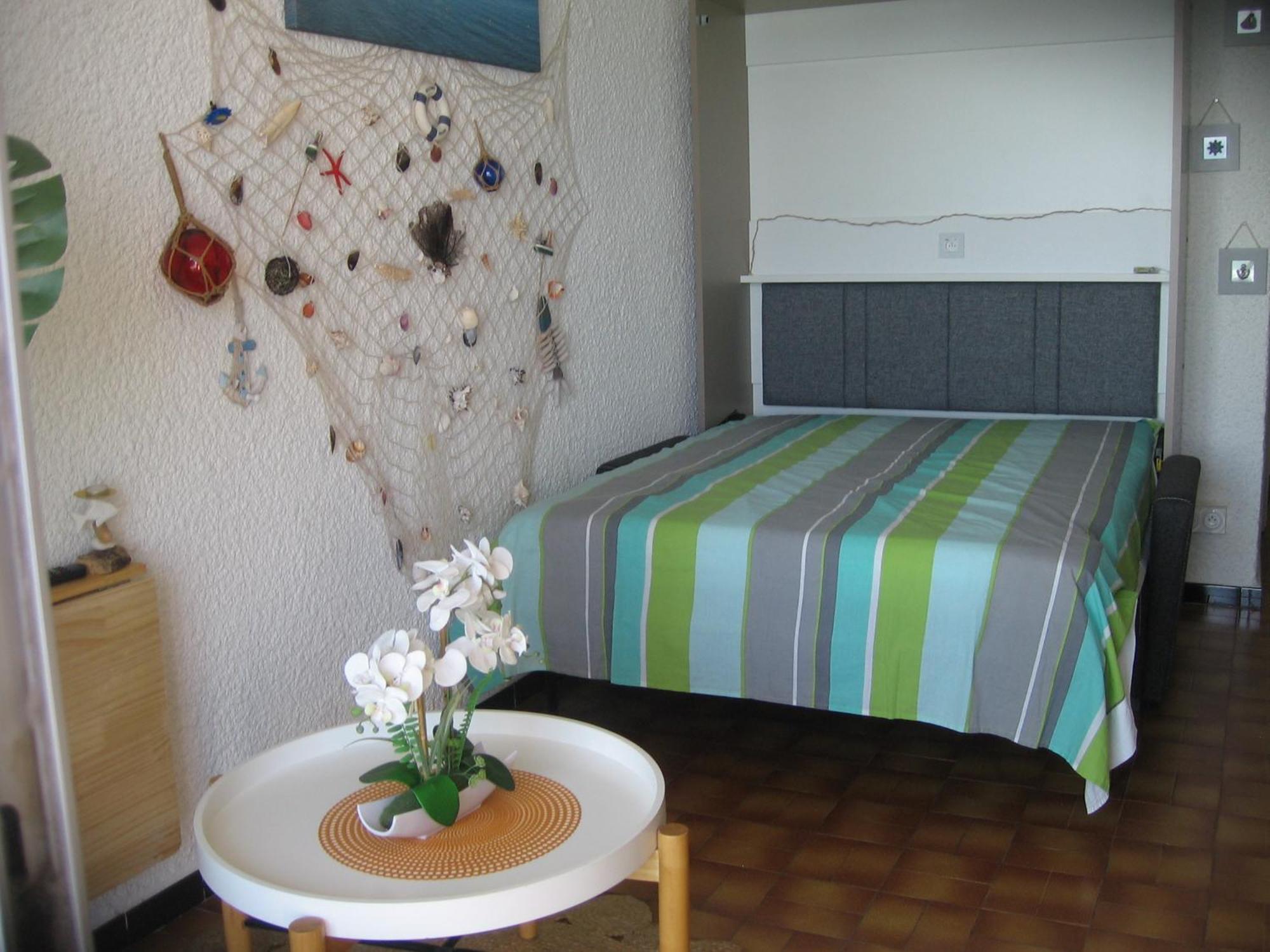 Studio Vue Sur La Mer Au 6Eme Et Dernier Etage Canet-en-Roussillon Eksteriør bilde