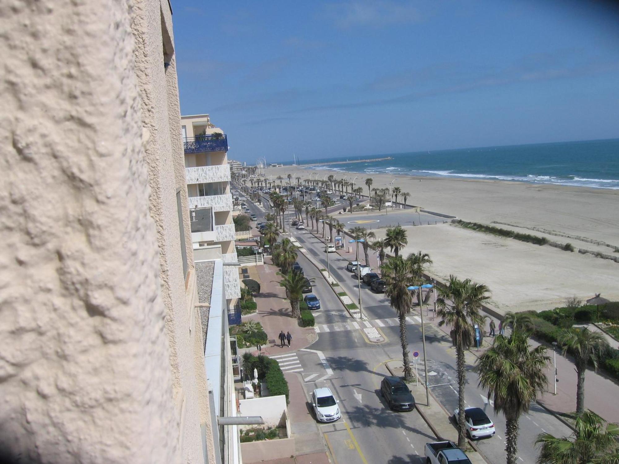 Studio Vue Sur La Mer Au 6Eme Et Dernier Etage Canet-en-Roussillon Eksteriør bilde
