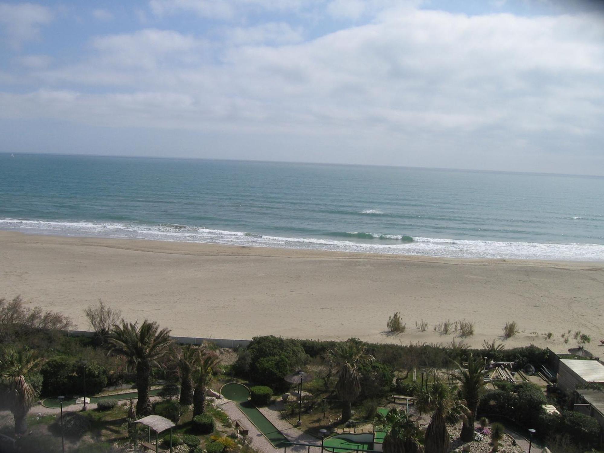 Studio Vue Sur La Mer Au 6Eme Et Dernier Etage Canet-en-Roussillon Eksteriør bilde