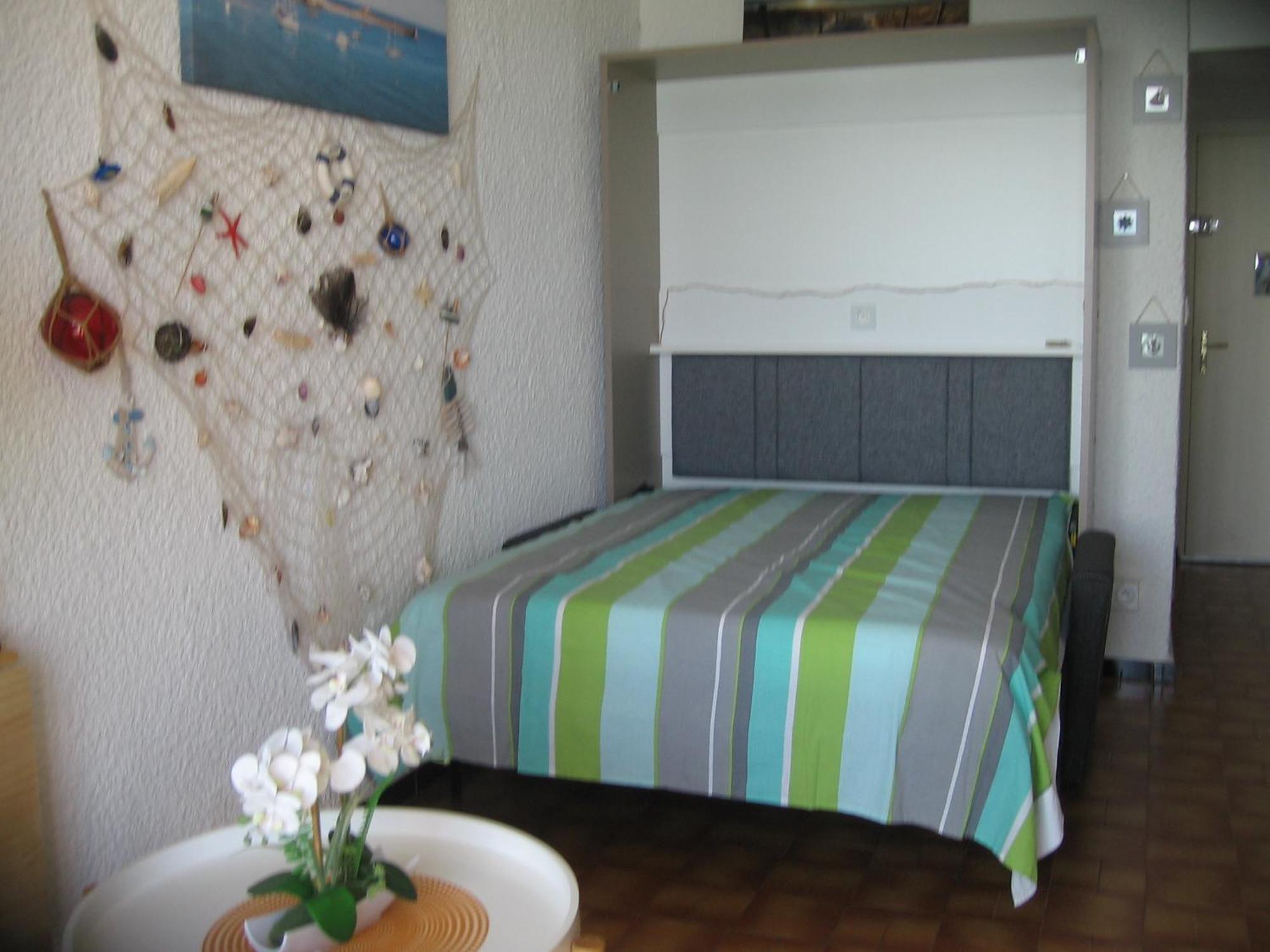 Studio Vue Sur La Mer Au 6Eme Et Dernier Etage Canet-en-Roussillon Eksteriør bilde