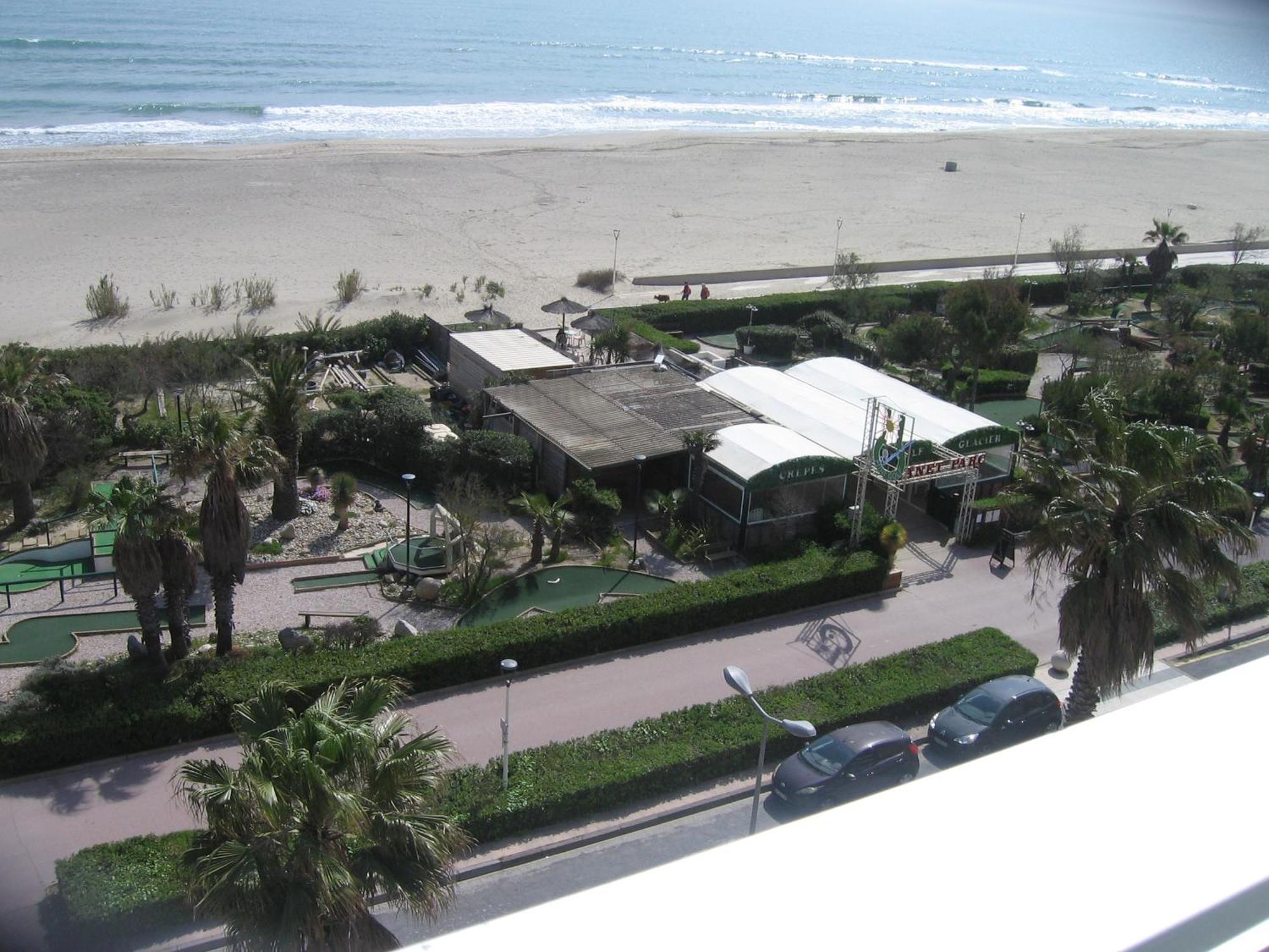 Studio Vue Sur La Mer Au 6Eme Et Dernier Etage Canet-en-Roussillon Eksteriør bilde